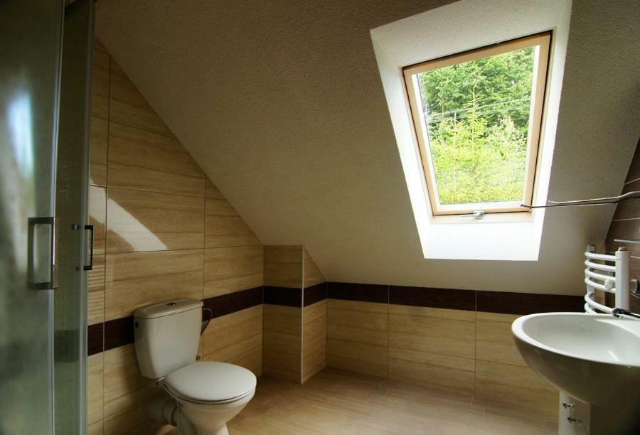 Teczowe Lowisko Hotel Wolka Orlowska Buitenkant foto